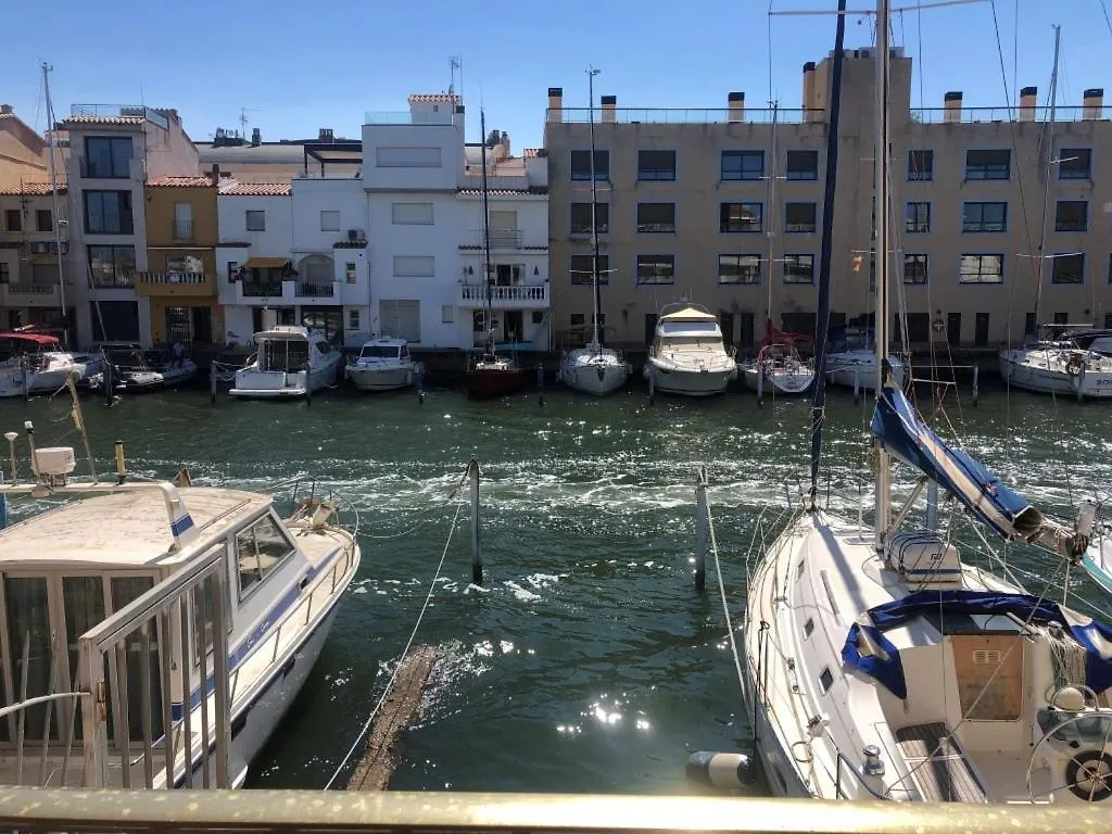 Port Ambar - Apartamento En La Marina De Empuriabrava - Balcon Con Vistas Al Canal - Playa - Wifi Lägenhet